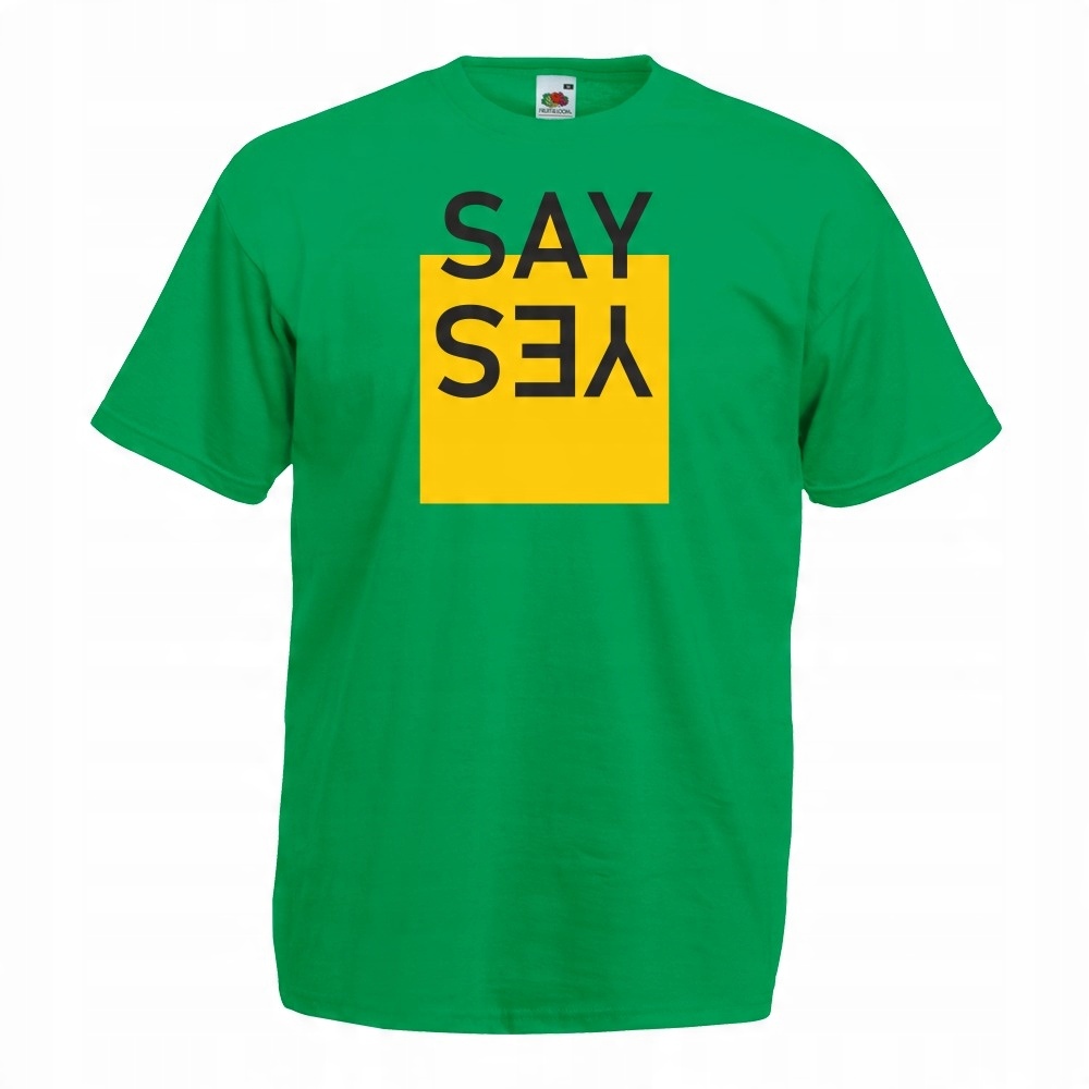 

Koszulka say yes powiedz tak XXL zielona