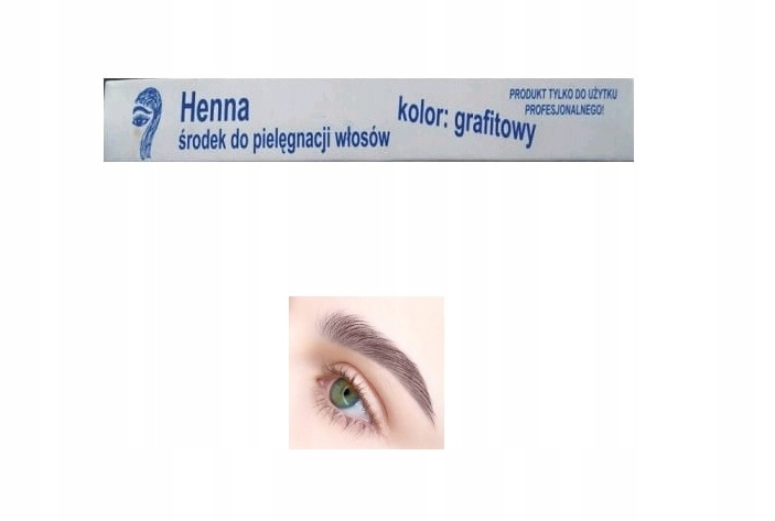 

Henna proszkowa Grafitowa 15 g