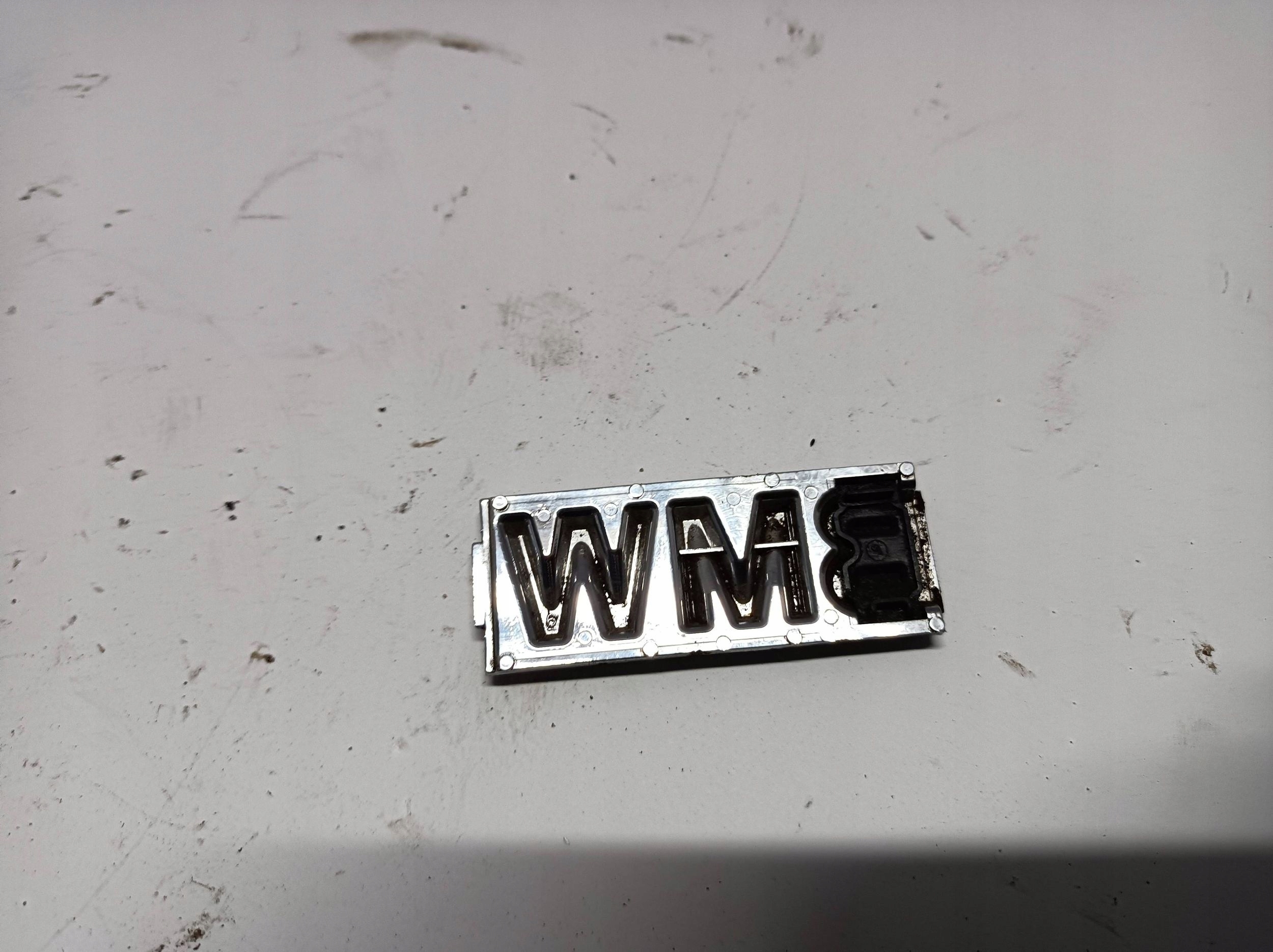 Logo napis BMW 3 E90 E91