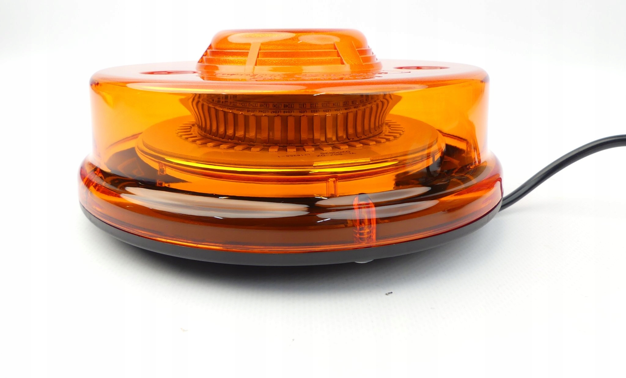 Lampa Blyskowa Kogut 48LED UFO II R65 R10 Magnes Machine type Crane jack Generator unit Excavator Backhoe loader Crusher Loader Grader Paver Bulldozer Roller Hauler Thickener Other