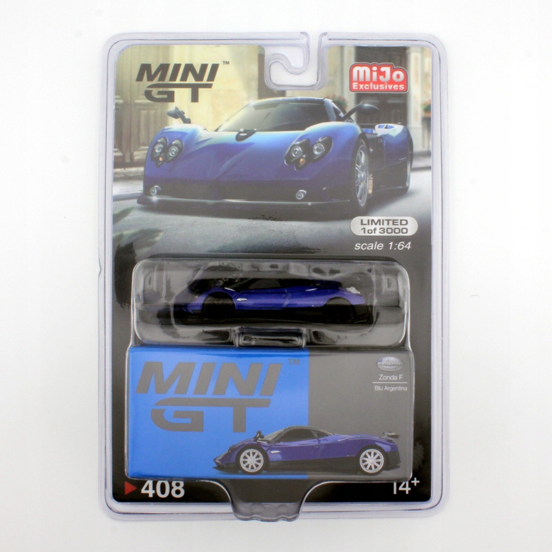 MINI GT Zonda F Blu Argentina 2個セット 408 MINI GT Zonda F Blu Argentina 2個セット 408