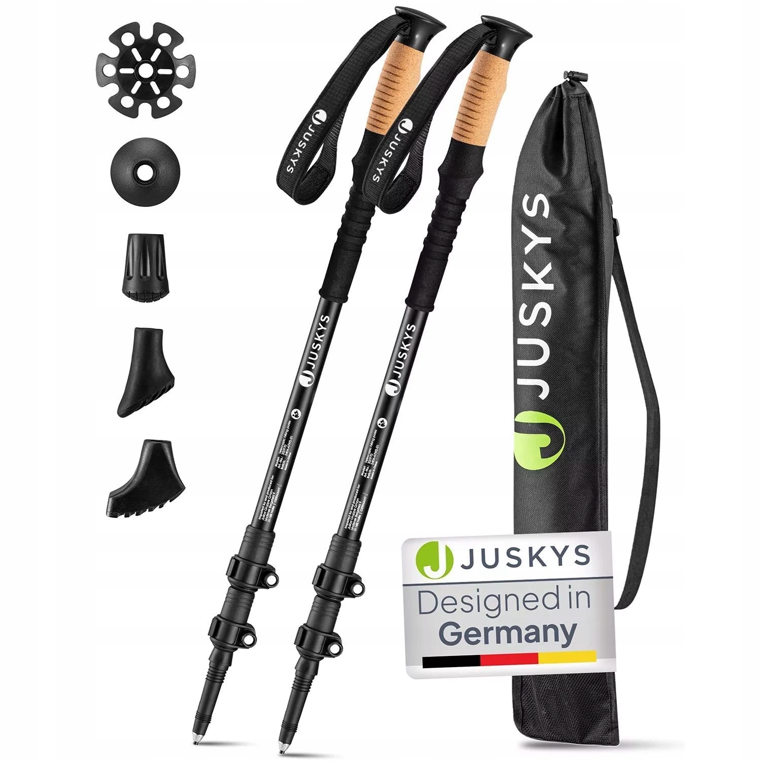 Kijki Nordic Walking Kije Trekkingowe Turystyczne Z Akcesoriami