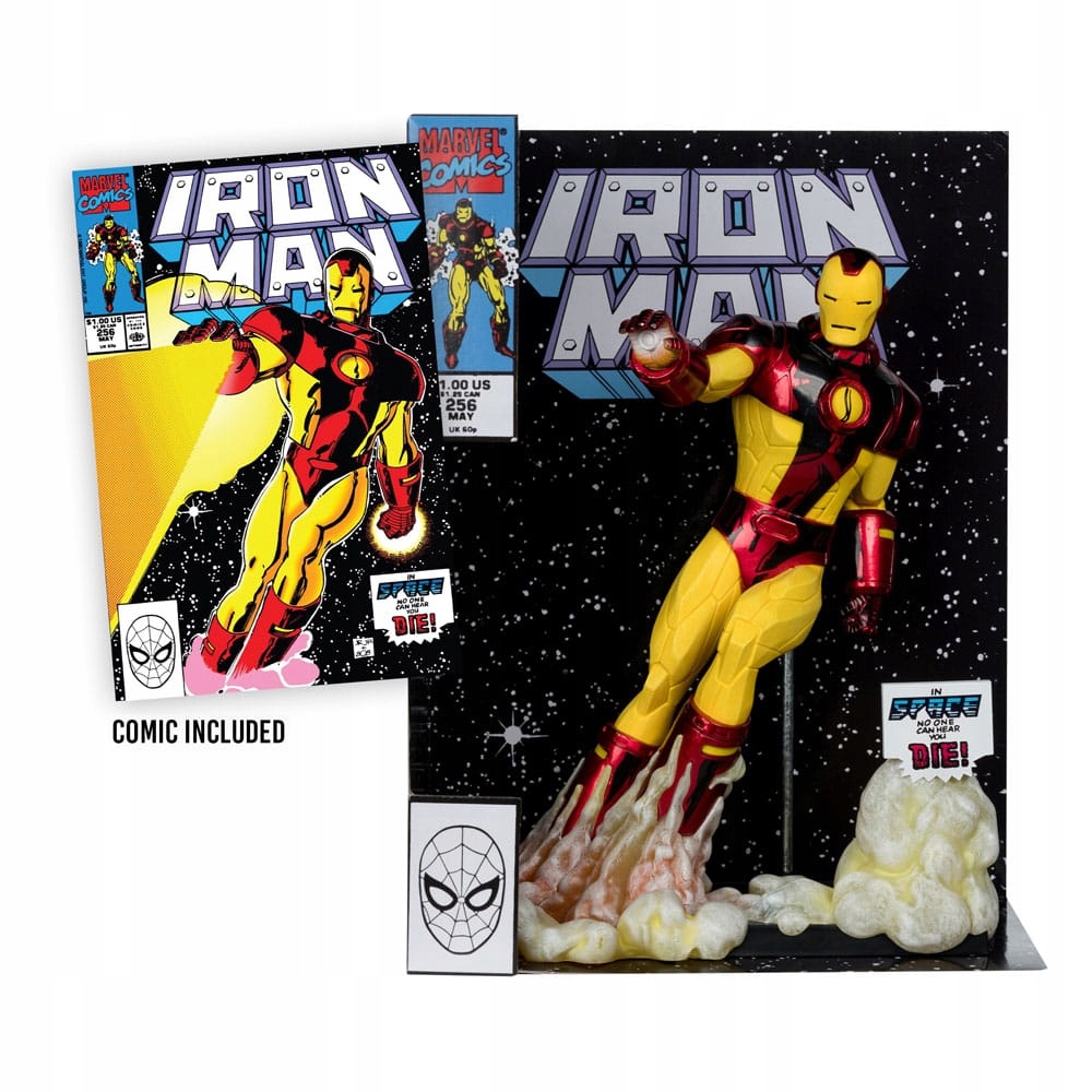 Figurka z komiksem Marvel 1/6 Iron Man (Iron Man #256)
