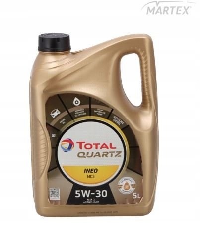 Olej Total Quartz Ineo MC3 5W30 5L Acea C3; Bmw LL-04; Chrysler MS-11106; C
