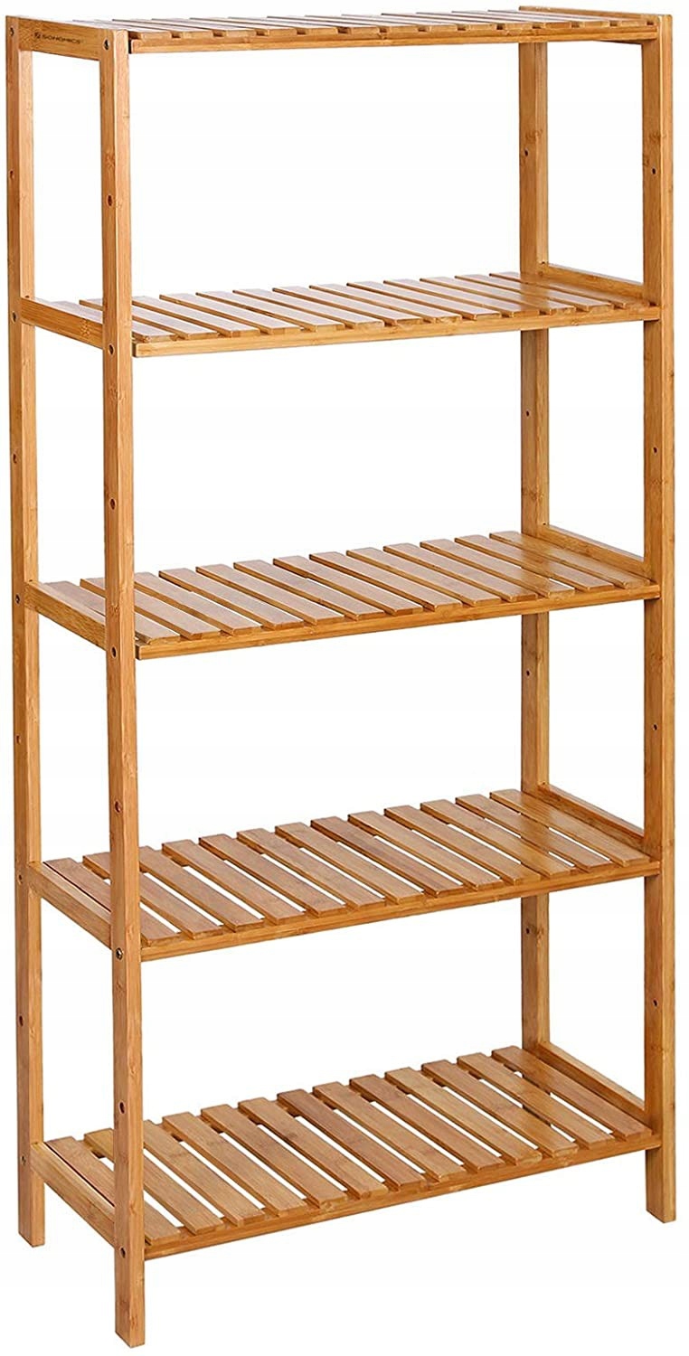 

Regał bambusowy Do łazienki Boho 130 cm Szafka