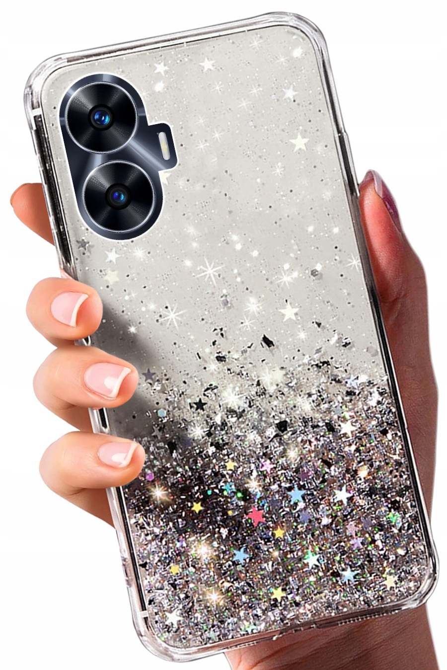 

Etui Glitter Case Brokat Do Realme C55