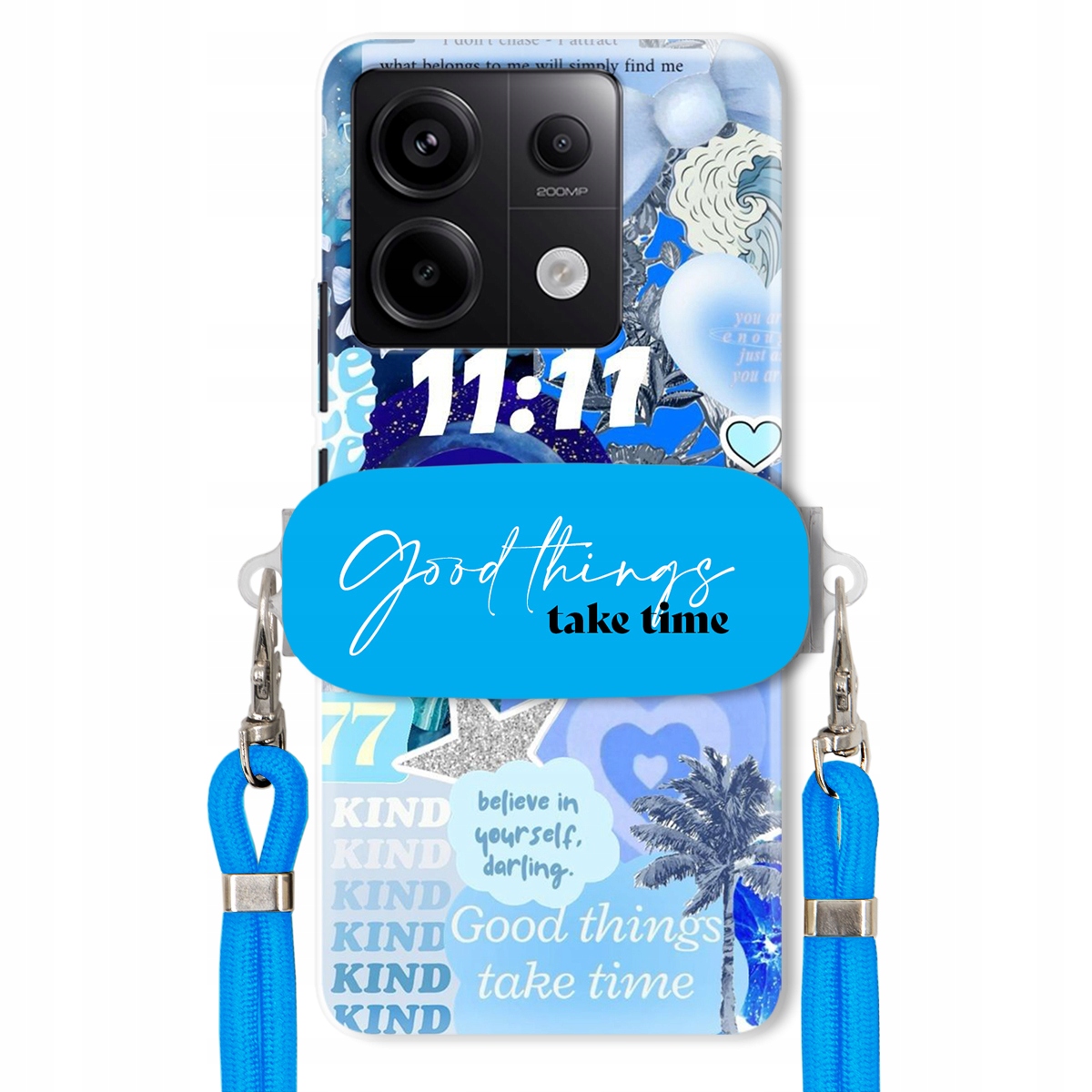 Pouzdro pro Xiaomi Redmi Note 13 Pro 5G Držák Vodítko Crossbody Good Things Sea