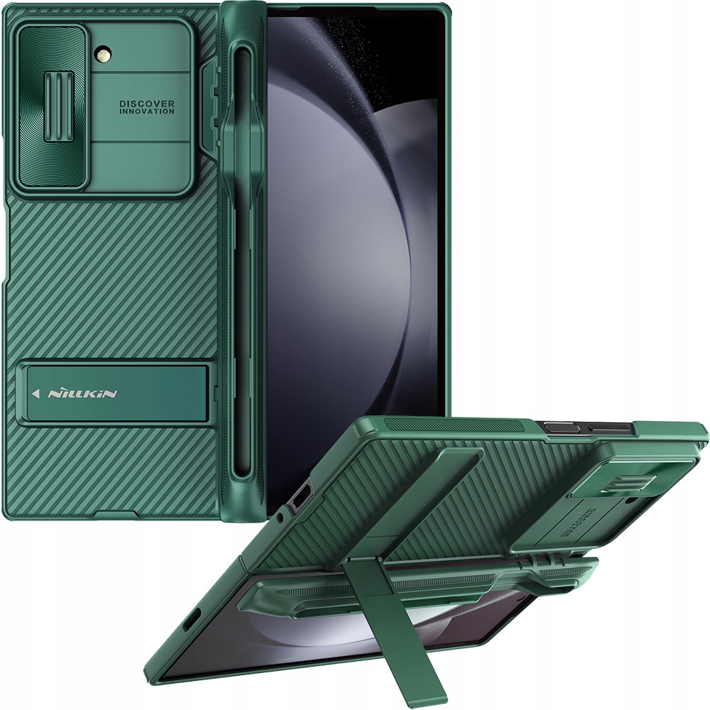 Etui Nillkin CamShield Fold Pen Samsung Galaxy Z Fold6, case, podstawka