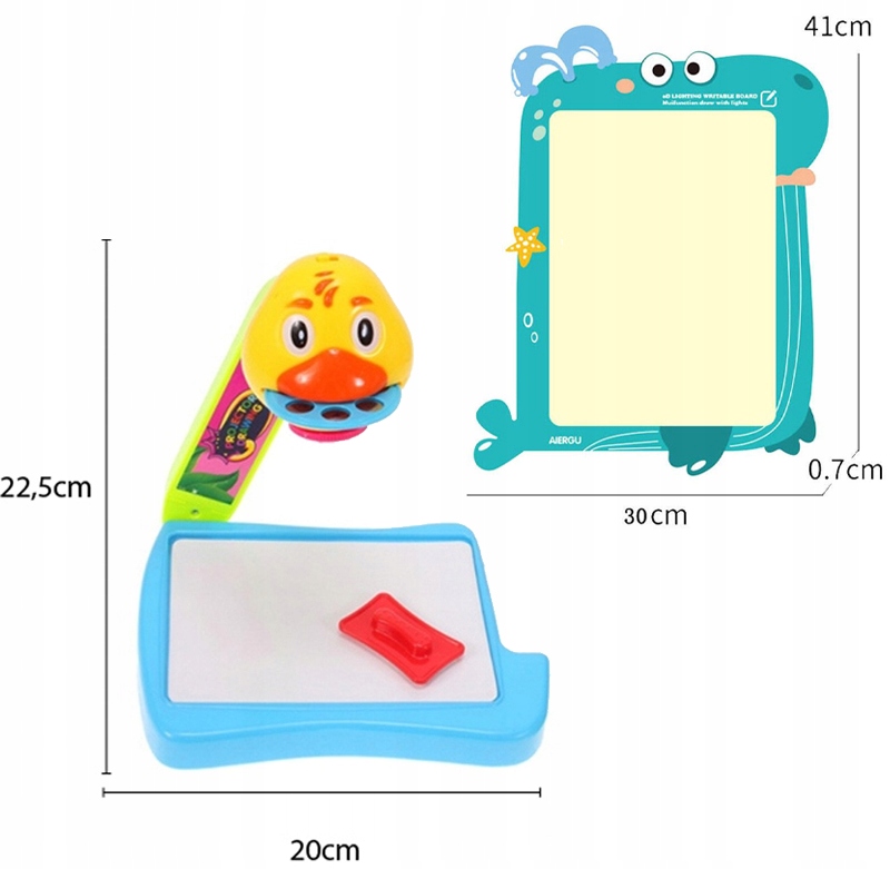 Projektor RZUTNIK + TABLICA do malowania ŚWIATŁEM Kod producenta U160T
