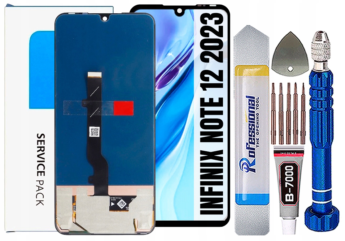 Displej Pro Infinix Note 12 2023 Originál LCD Displej