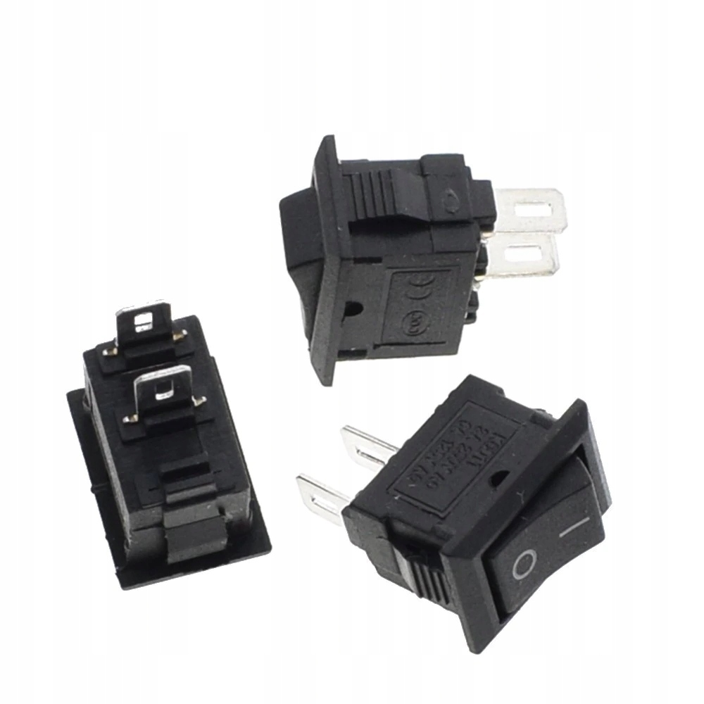 

Przełącznik Kołyskowy Mini 3A 250V On-off
