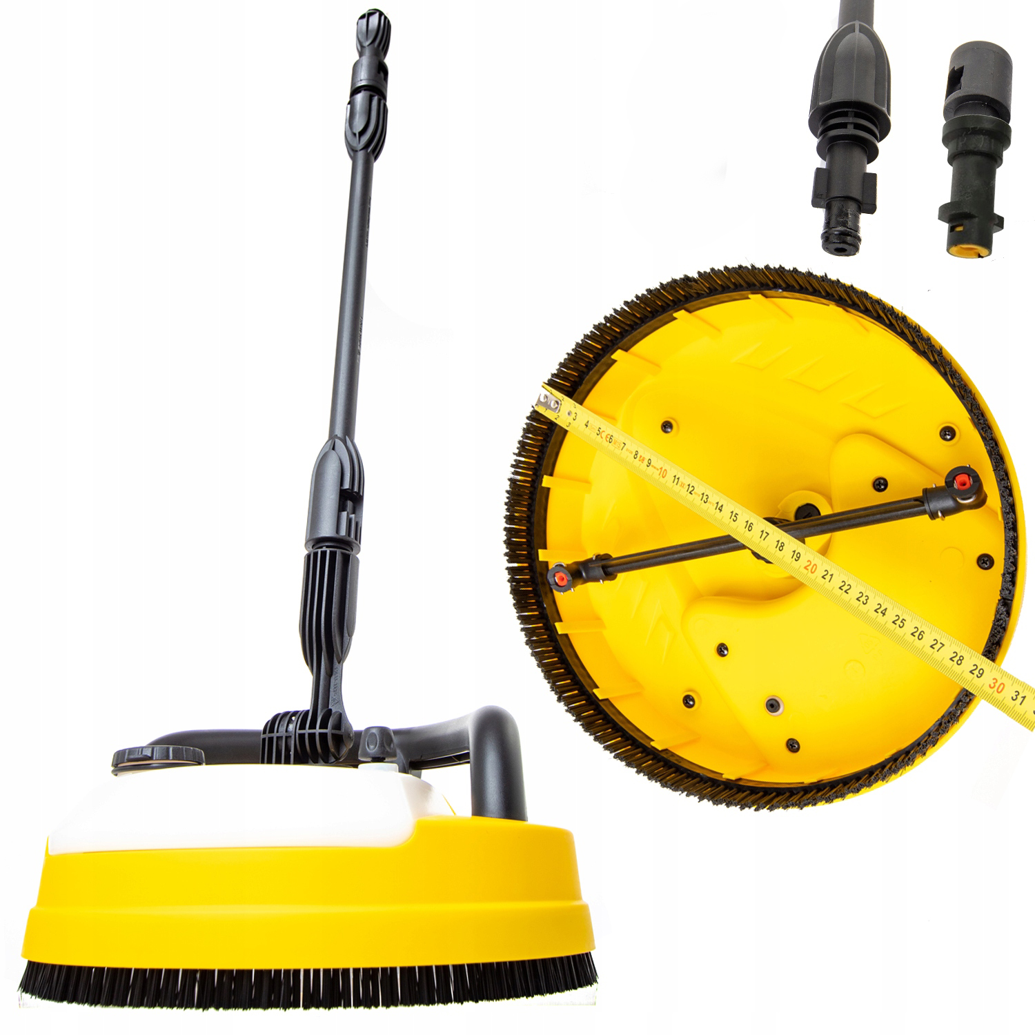 Riwall Racer szczotka do kostki brukowej patio do tarasu do Karcher Riwall