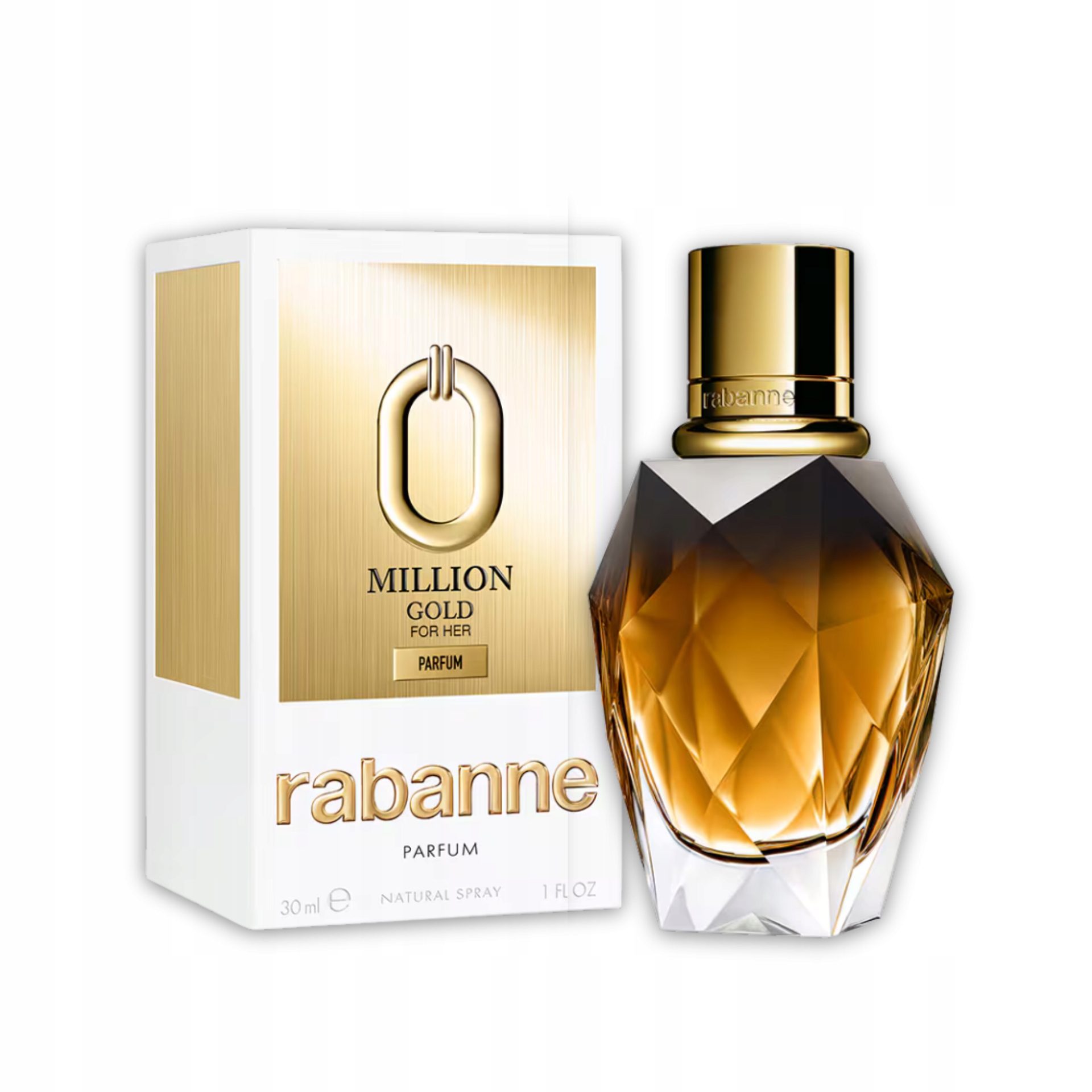 Parfémovaná voda Rabanne Million Gold For Her Refillable 90 ml