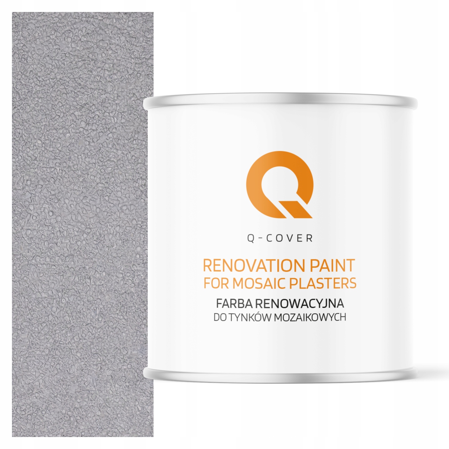 Barva na mozaikovou omítku Renovační 2.5L Obnova Šedá Světlá Ral 7035