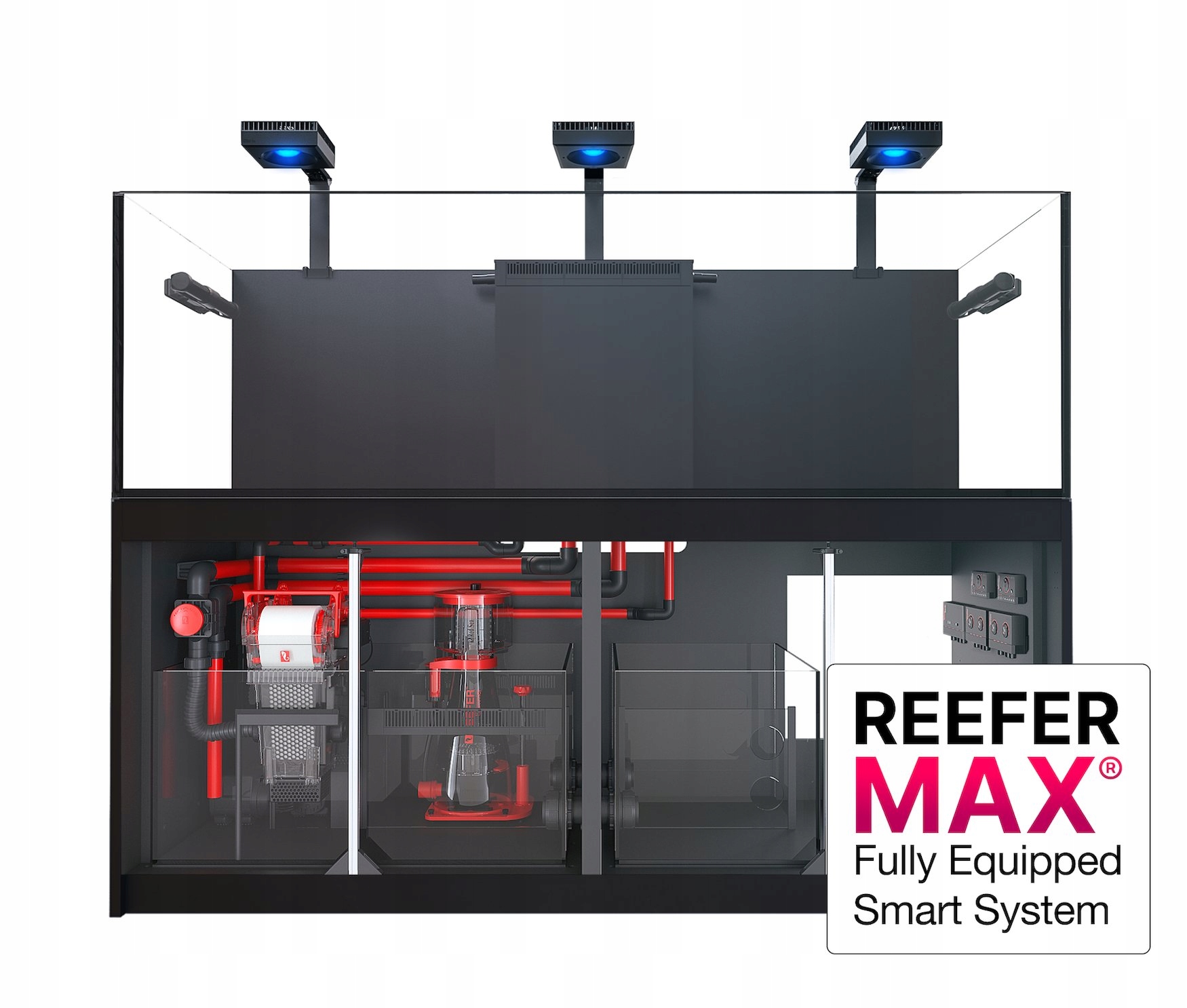 Kompletní Sada Akvária Red Sea Reefer G2+ 900 Max Bílá Skříň