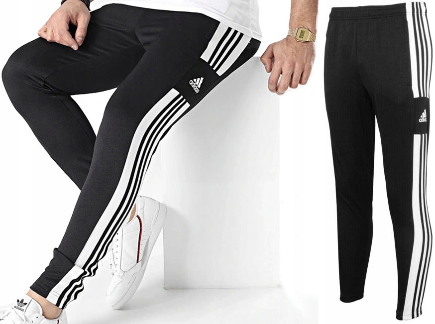 

Spodnie Męskie Adidas Czarne Dresowe Fit Rozmiar L