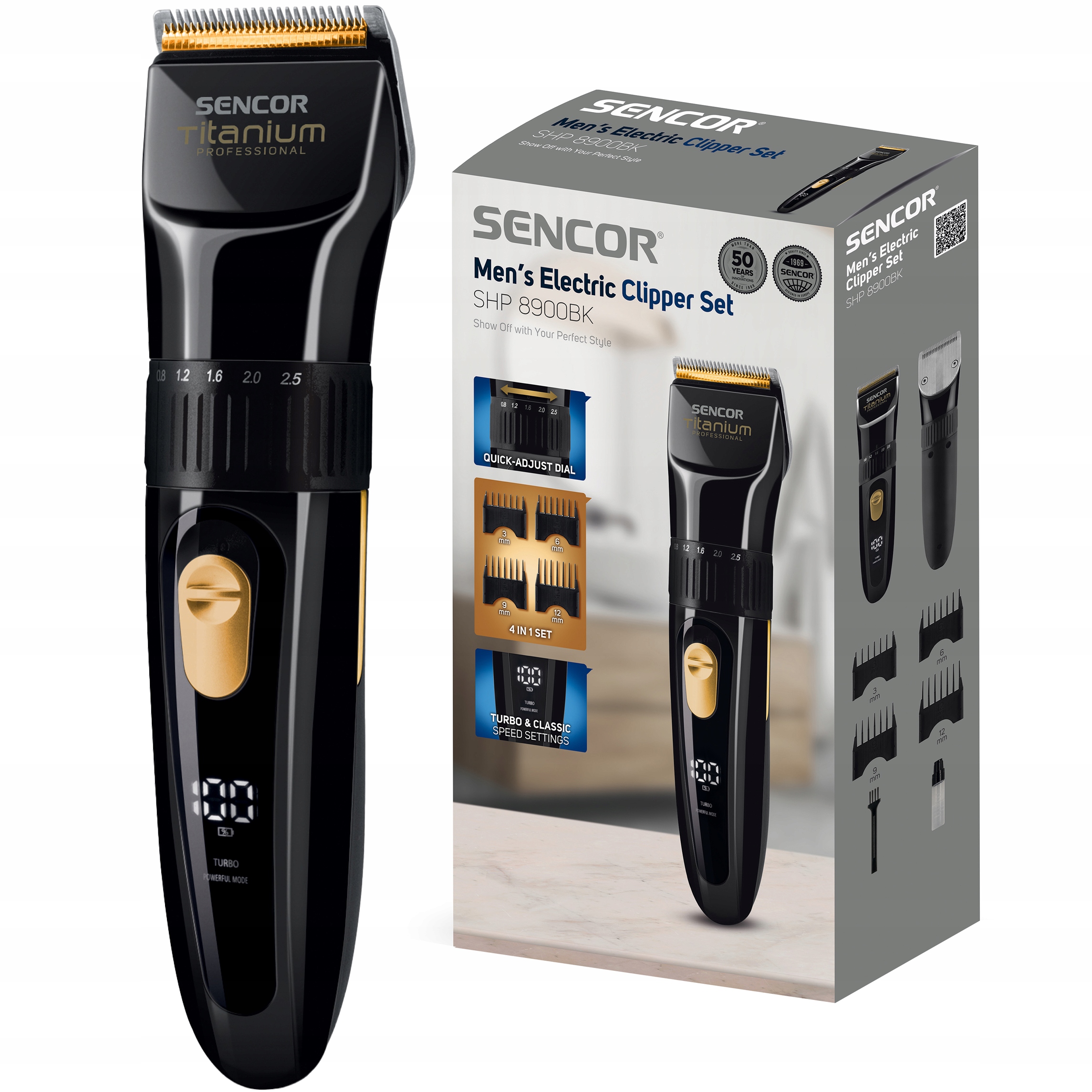 Sencor SHP 8900BK 180min