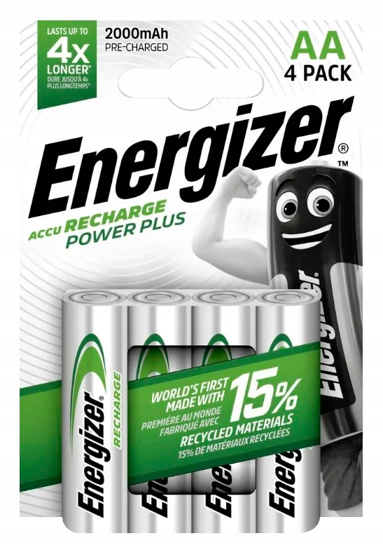 Akumulatorek Energizer AA (R6) 2000 mAh NiMH 4 szt.
