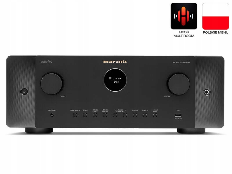 Amplituner Marantz Cinema 60 7.2 černý Dolby Atmos