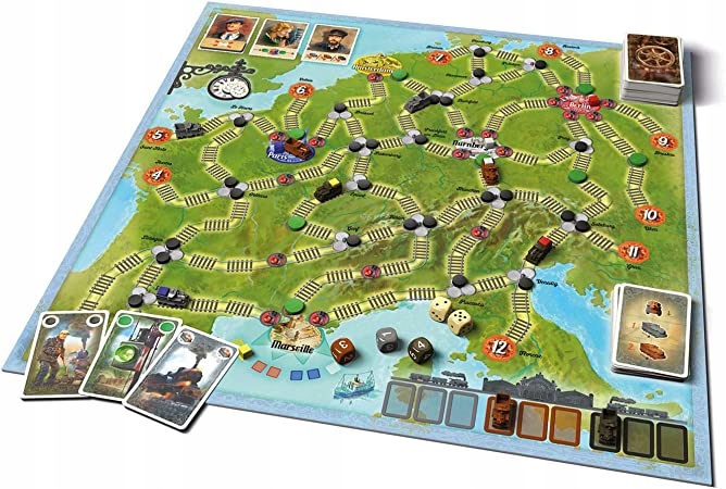 KOSMOS Gra Wsiąść do pociągu J.NIEMIECKI EAN (GTIN) 4002051694265