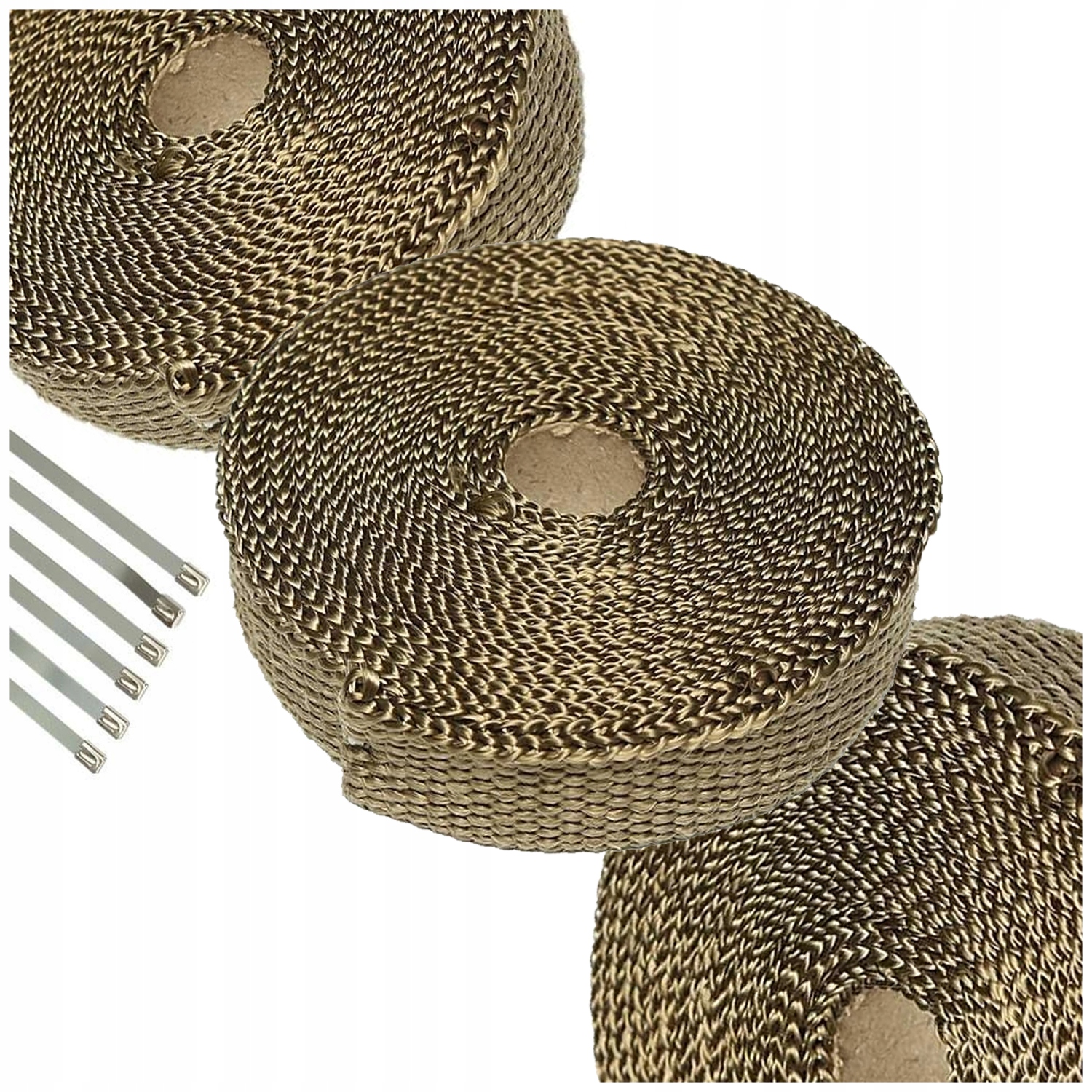 Базальтовая лента-холодильник TURBO 5м 3мм опас