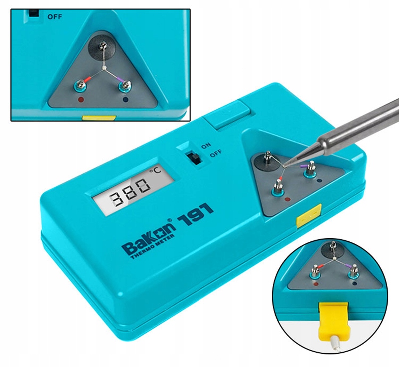 Měřič Teploty Hrotů 900 M T12 C115 C210 C245 Bakon 191