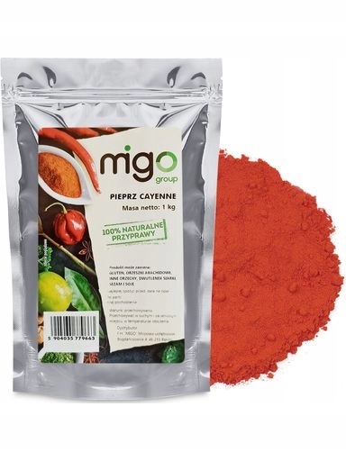 3x MIGOgroup, Pepř Cayenne (1 kg) – MIGOgroup