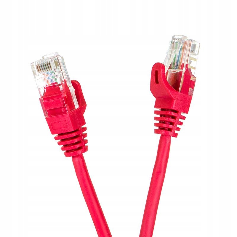 

Przewód Patchcord 5E 0.50m czerwony