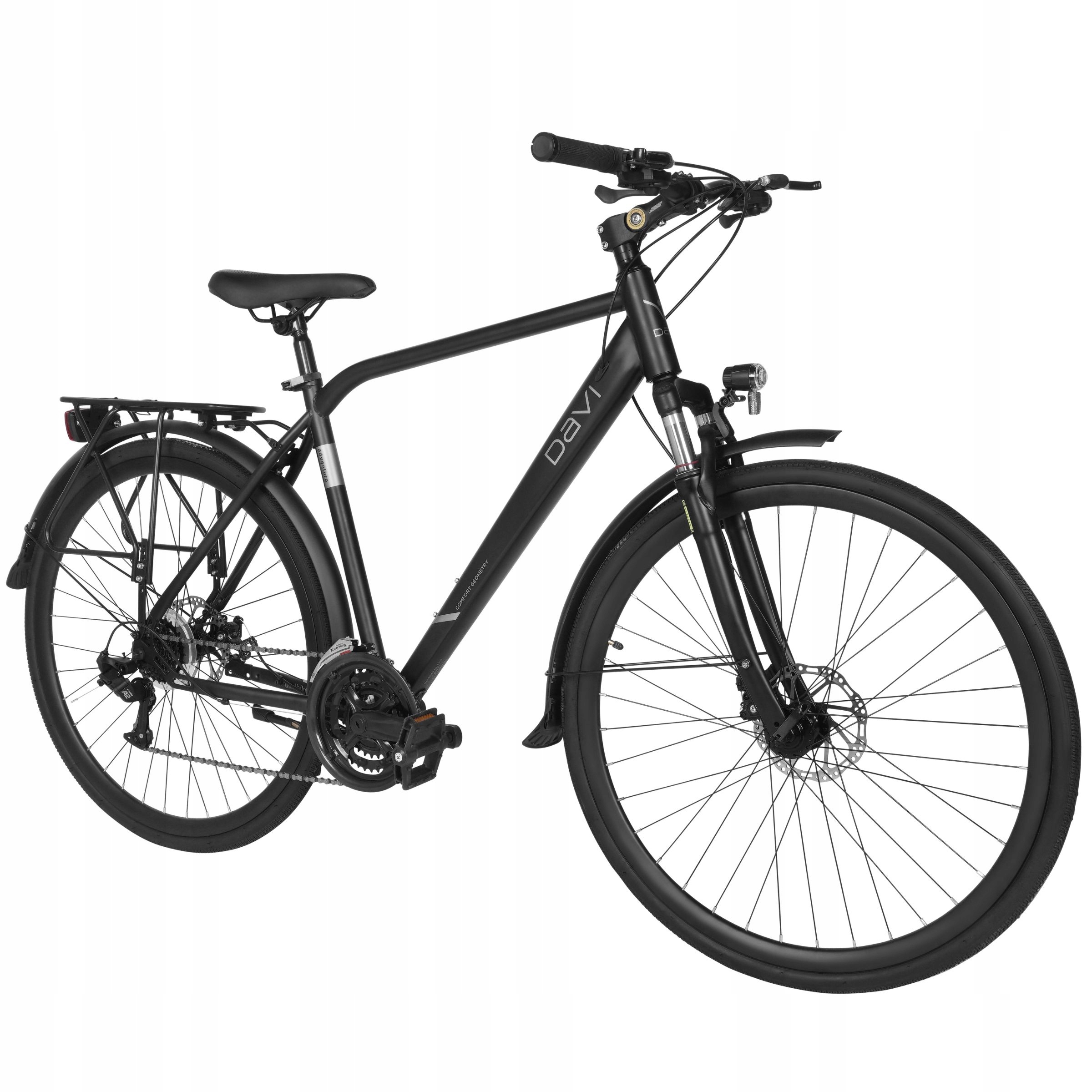 Rower Trekkingowy 28" Koło Rama 19 Cali Męski Davi Adventuro Amortyzacja
