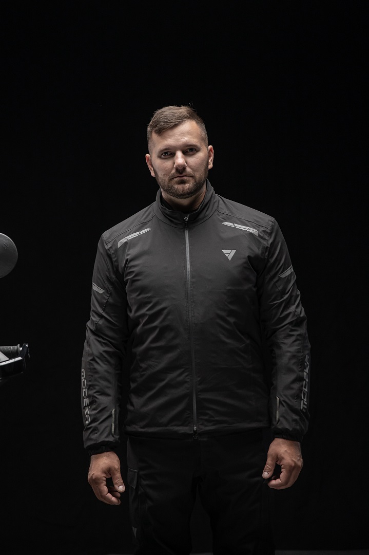 MODEKA Kurtka HYDRON czarny/szary XL Model HYDRON