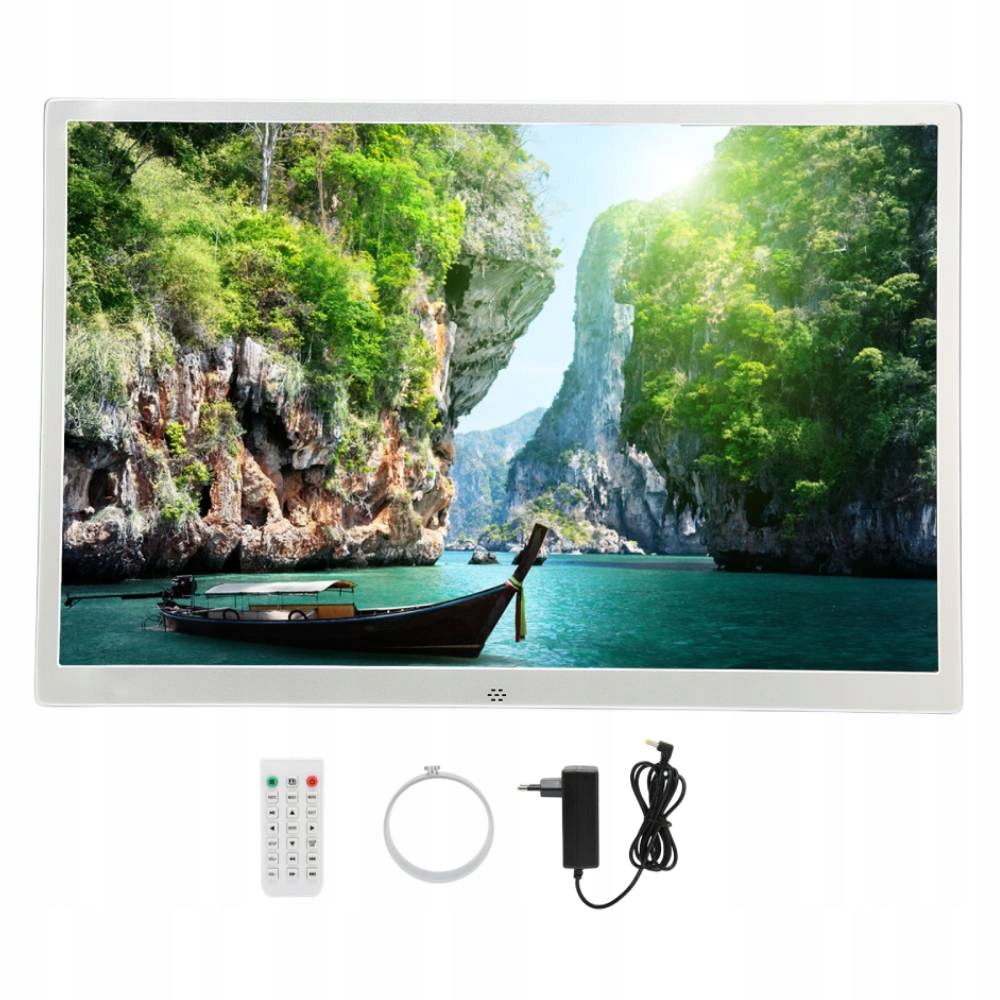 Rámeček Digitální Fotorámeček Na Fotografie 17 Palců Bílý