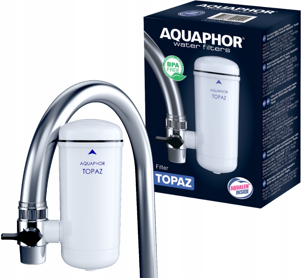 

Filtr do wody na kran kuchenny Aquaphor Topaz 750L