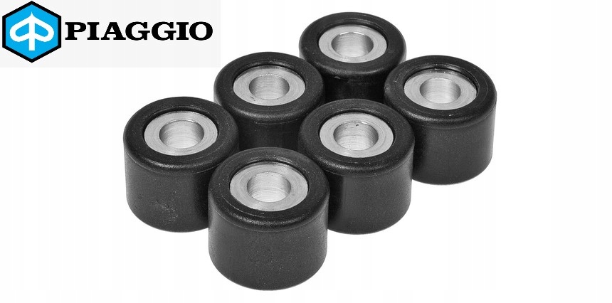 Oryginalne rolki Piaggio Gilera Aprilia Vespa 50 NRG ZIP 19x15,5 6,3g