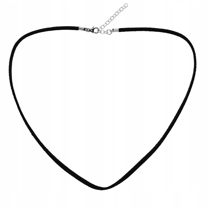 Velkoobchod Základ náhrdelníku Černý Řemen 80cm 10 Ks