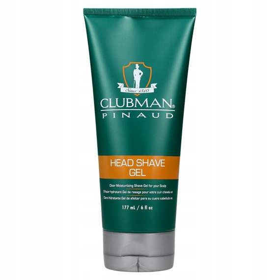 

Clubman Head Shave Gel żel do golenia głowy 177ml