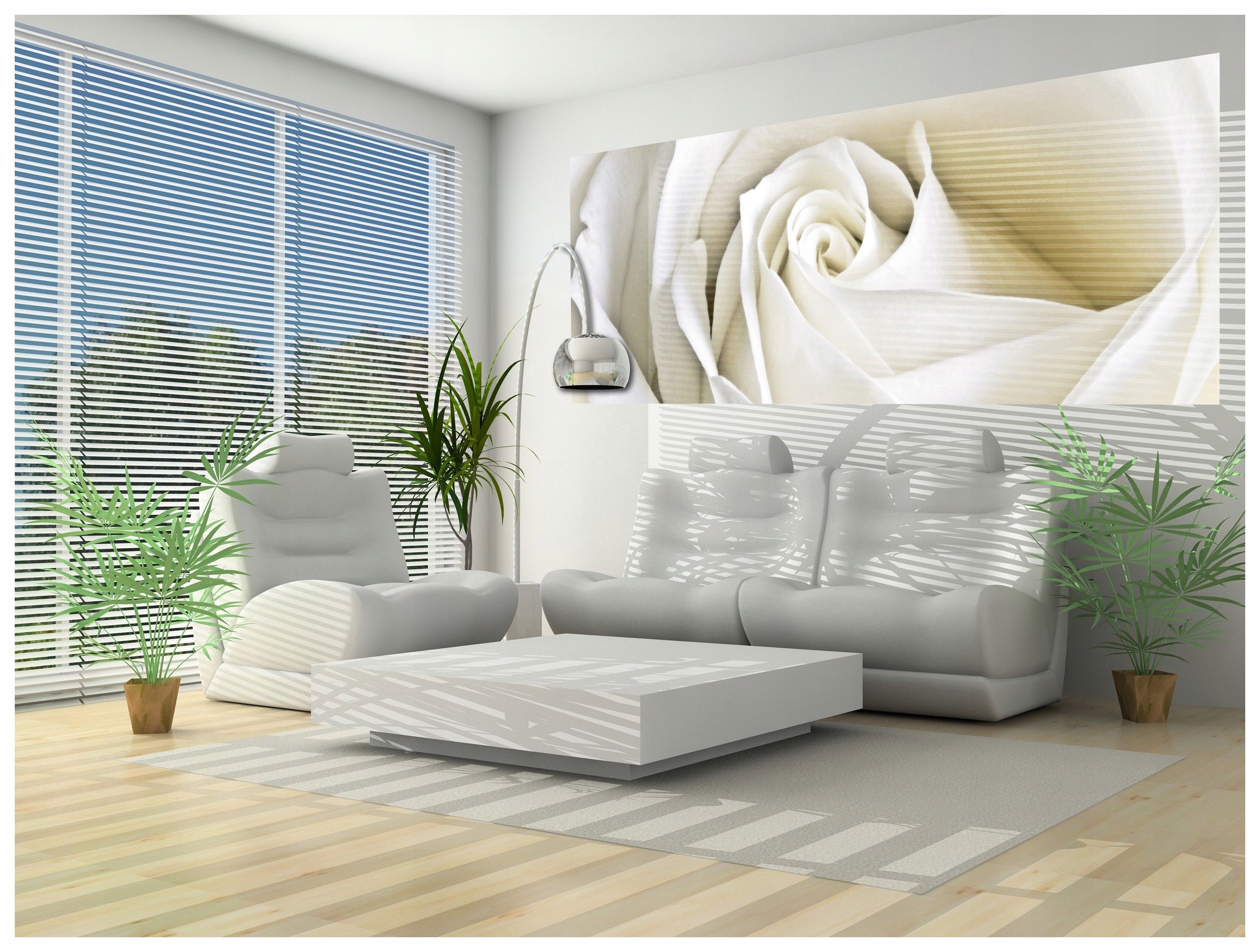 Vliesová fototapeta Bílé růže jemné okvětní lístky elegance 250x104 lepidlo