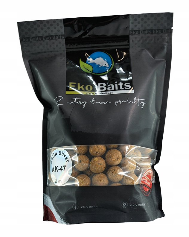 Kulki karpiowe Eko Baits Silver 900g AK-47 (Kukurydza & Ananas) 20mm