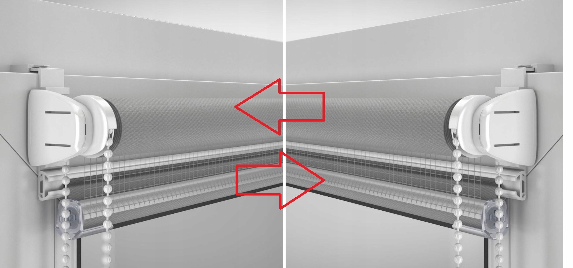 ROLETY bezinwazyjne Wymiar okno 130x150 DZIEŃ NOC Kod producenta RM-0003