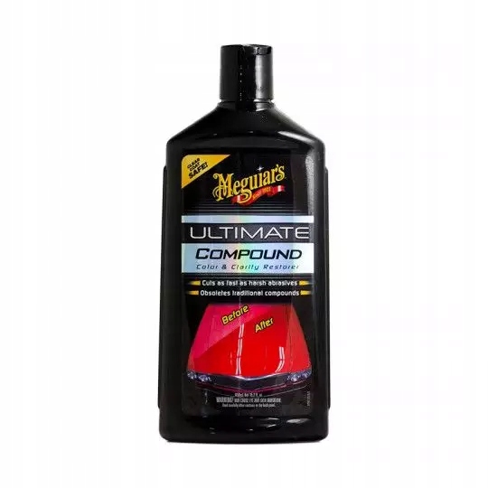 Meguiar's Ultimate Compound 450ml usuwa oksydację, plamy, odbarwienia po