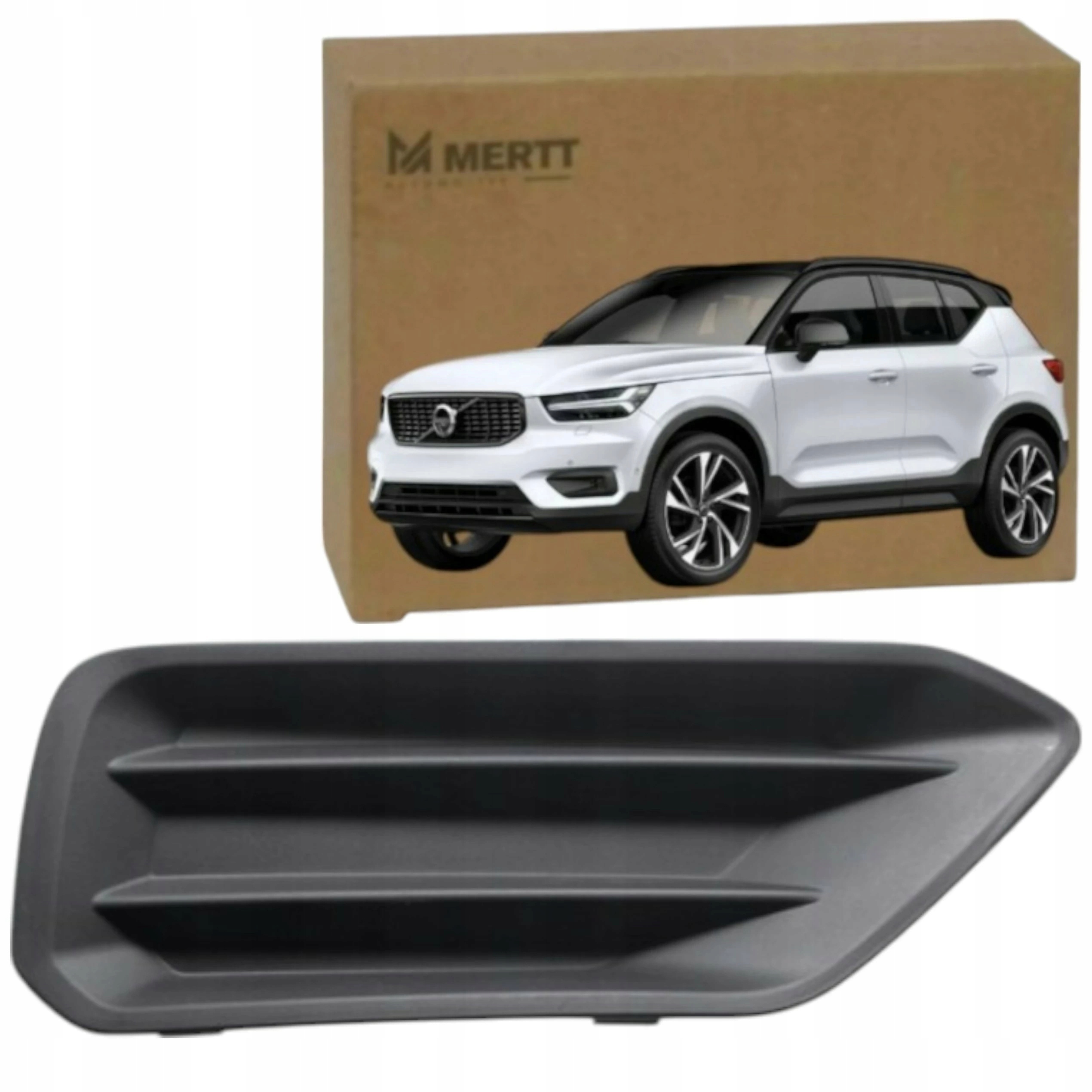 Před Faceliftem Pravá Mřížka Boční Atrapa Nárazníku Volvo XC40 18-22 31407950