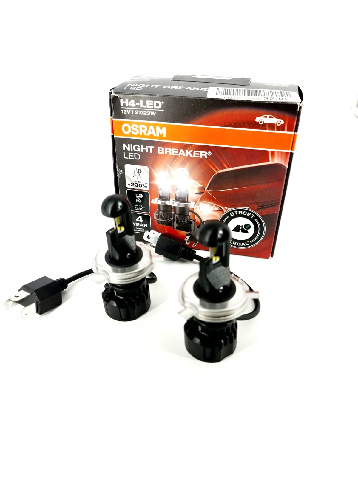 Żarówki Osram H4 LED NIGHT BREAKER 12V 23/27W ! PO ZWROCIE