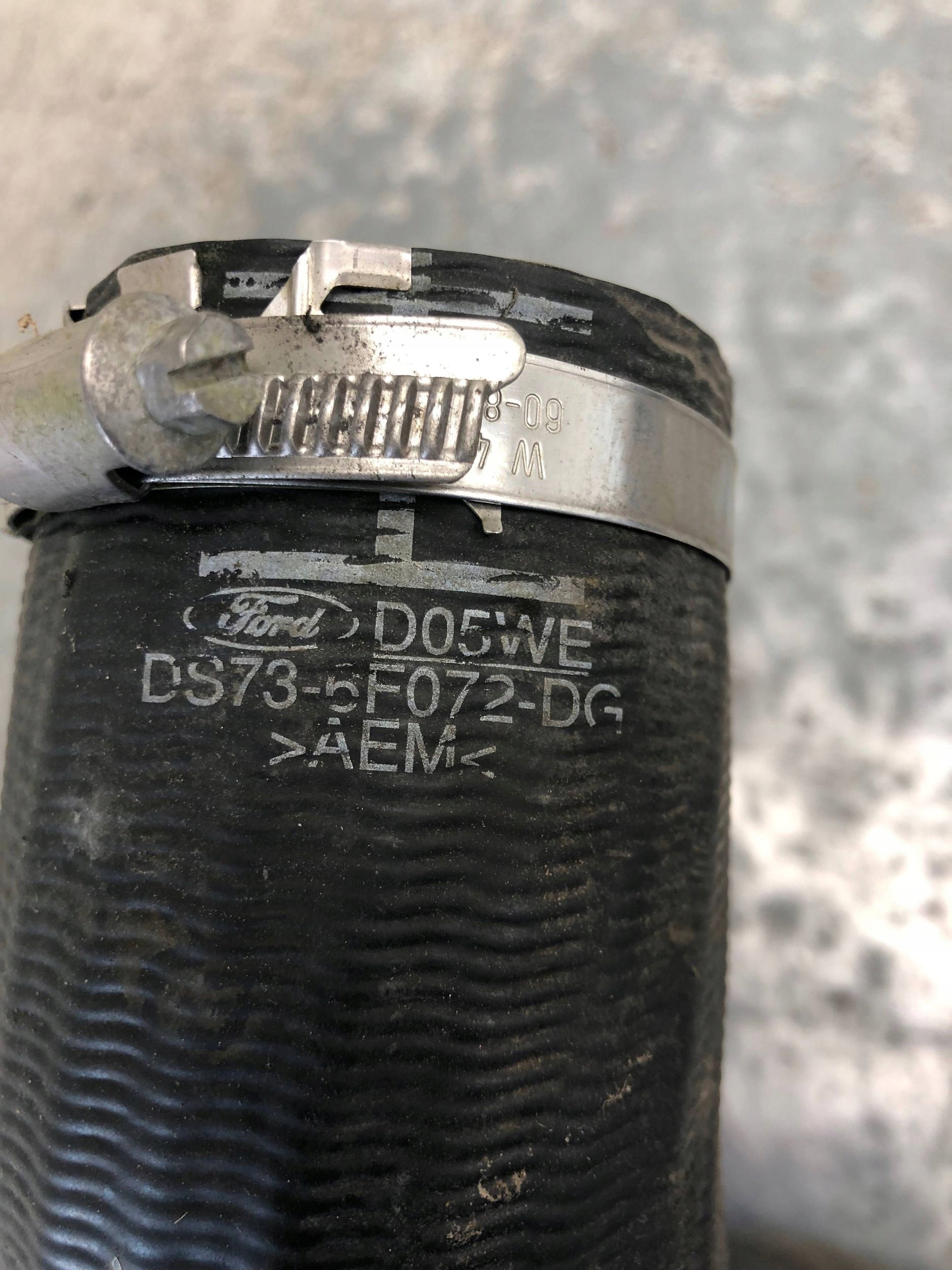 Schlauch intercooler 2.0 TDCI FORD MONDEO MK5 DS73-6F072-DG