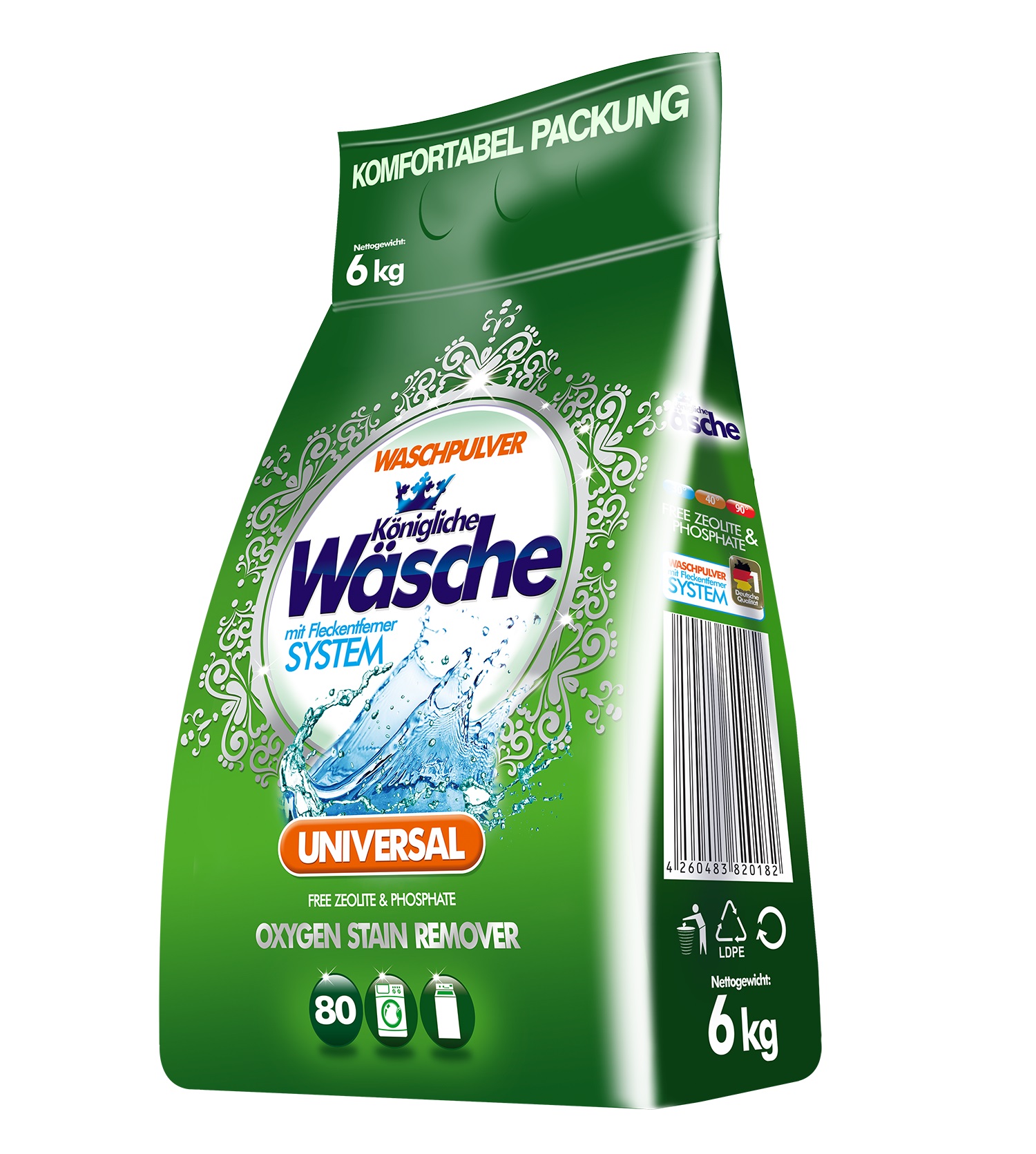 

Königliche Wäsche Uniwer -proszek do prania 6 kg