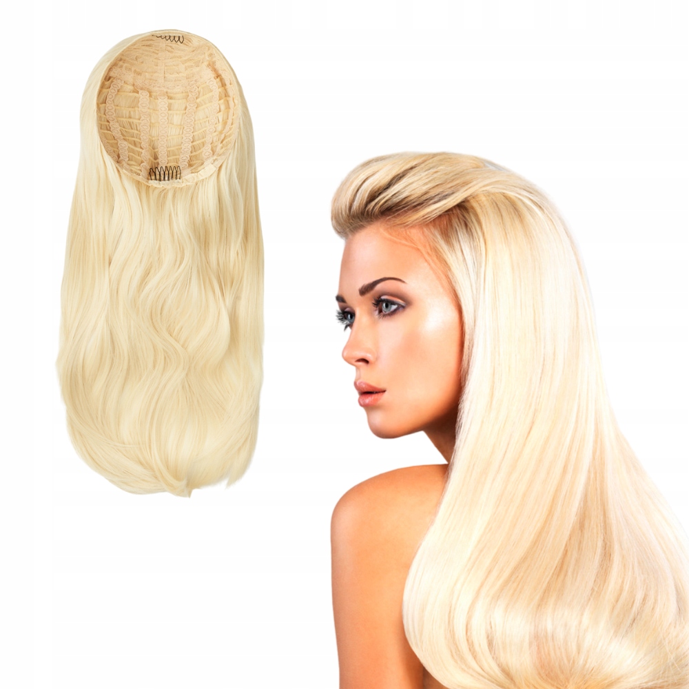 Poloparuka Naomi Half Wig příčesek 60 cm #613/88