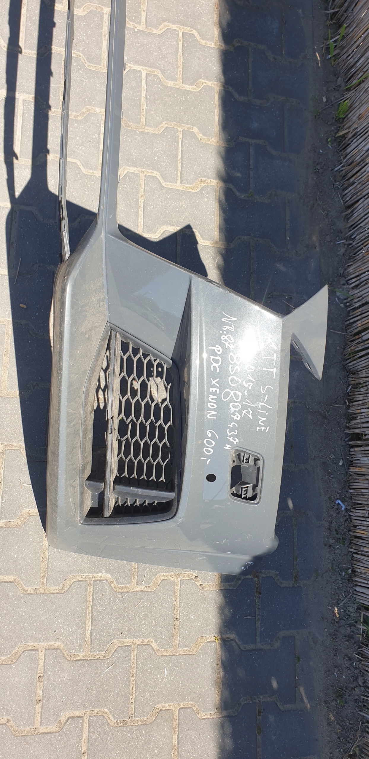 Zderzaki Przedni Audi TT S-Line 2015/2017 Producent części Audi OE