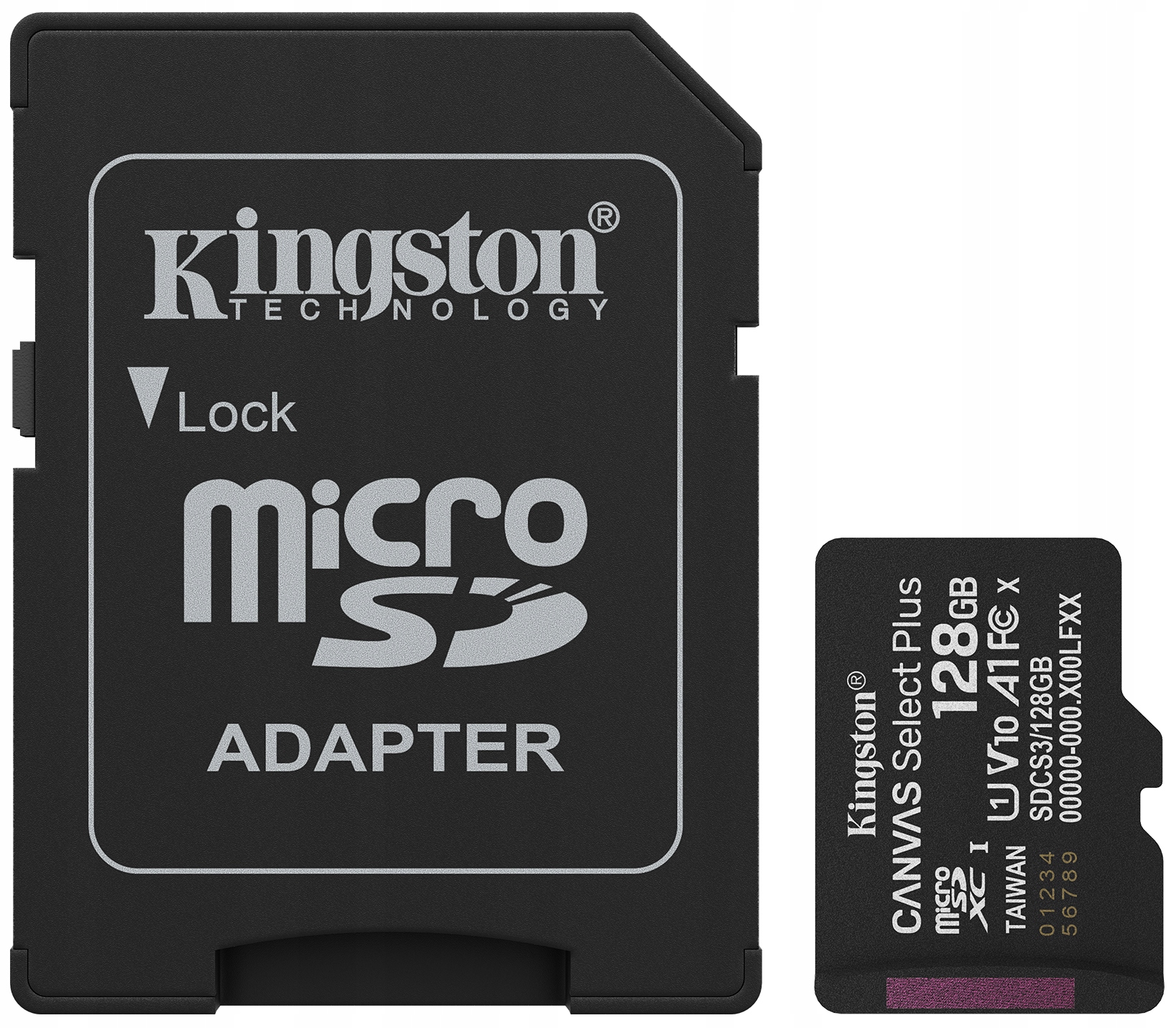 Kingston Karta microSD 128GB Canvas Select+ G3 150MB/s SDCS3