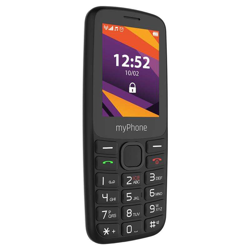 Gsm telefon myPhone 6410 Lte Black Černý