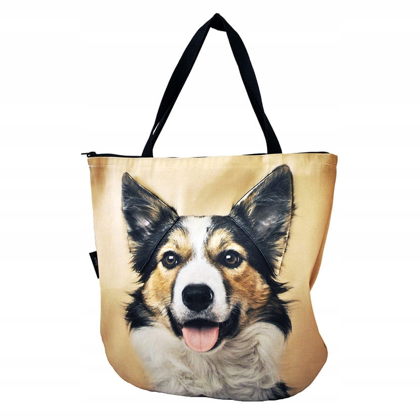 

Torba 3D torebka z psem Border Collie duża prezent