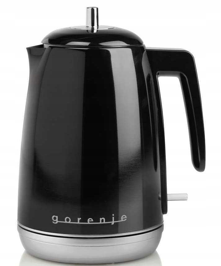 Czajnik elektryczny Gorenje K15RLBK 2200 W 1,7 l czarny
