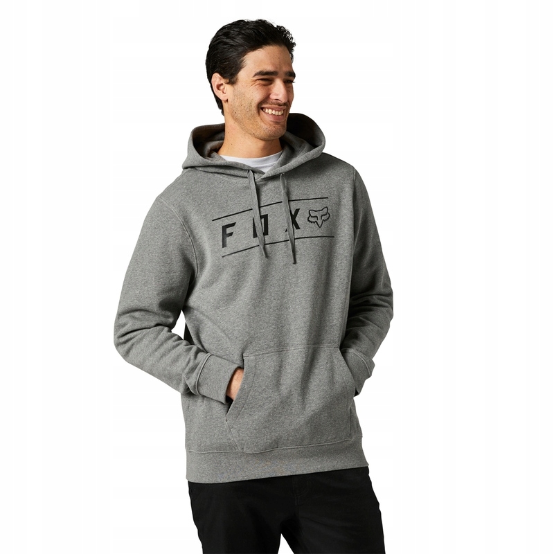 Mikina s kapucňou Fox Pinnacle Heather Graphite (M)